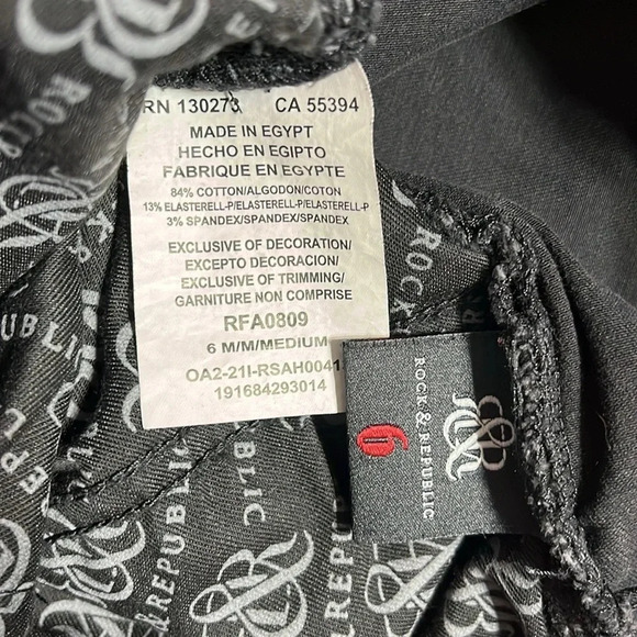 Rock & Republic jegging size 6 - Picture 7 of 7